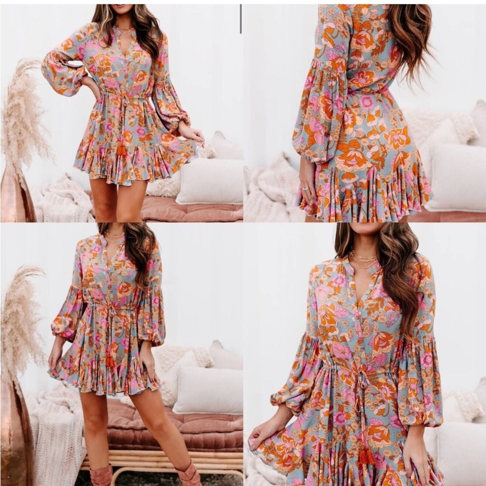 Retro mini dress